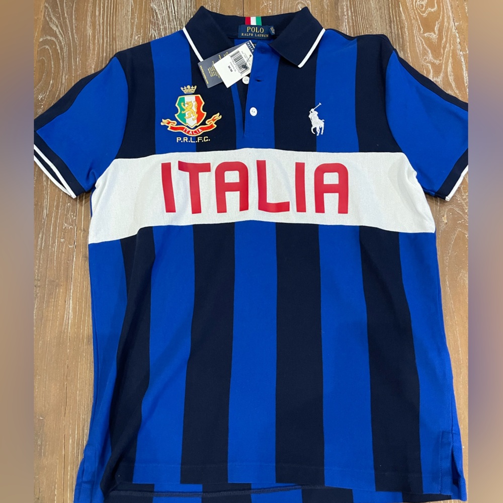 Polo Ralph Lauren Polo Shirt Italia Sz M NWT
